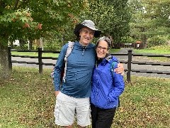 Katherine (Kat) McDougal Wheeler McCandless; Kurt McCandless; the Appalacian Trail; Chesire, MA